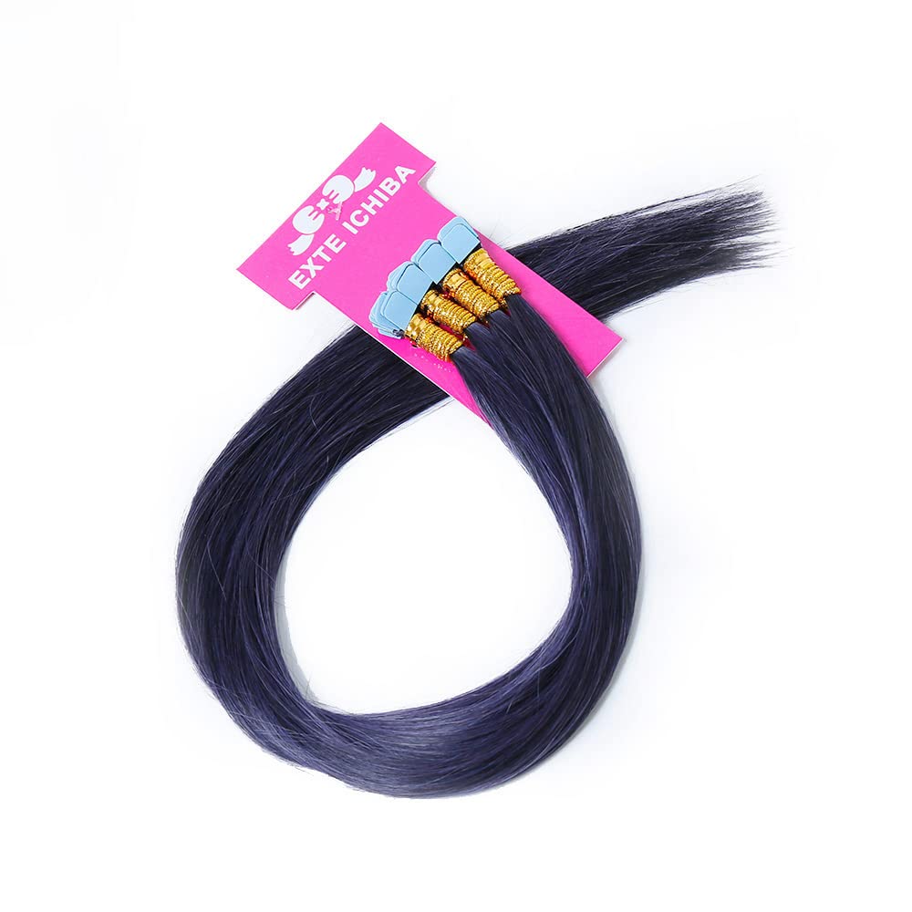 Amazon.co.jp: シールエクステ 52cm40本分(80P) ダーク・ライト・原色